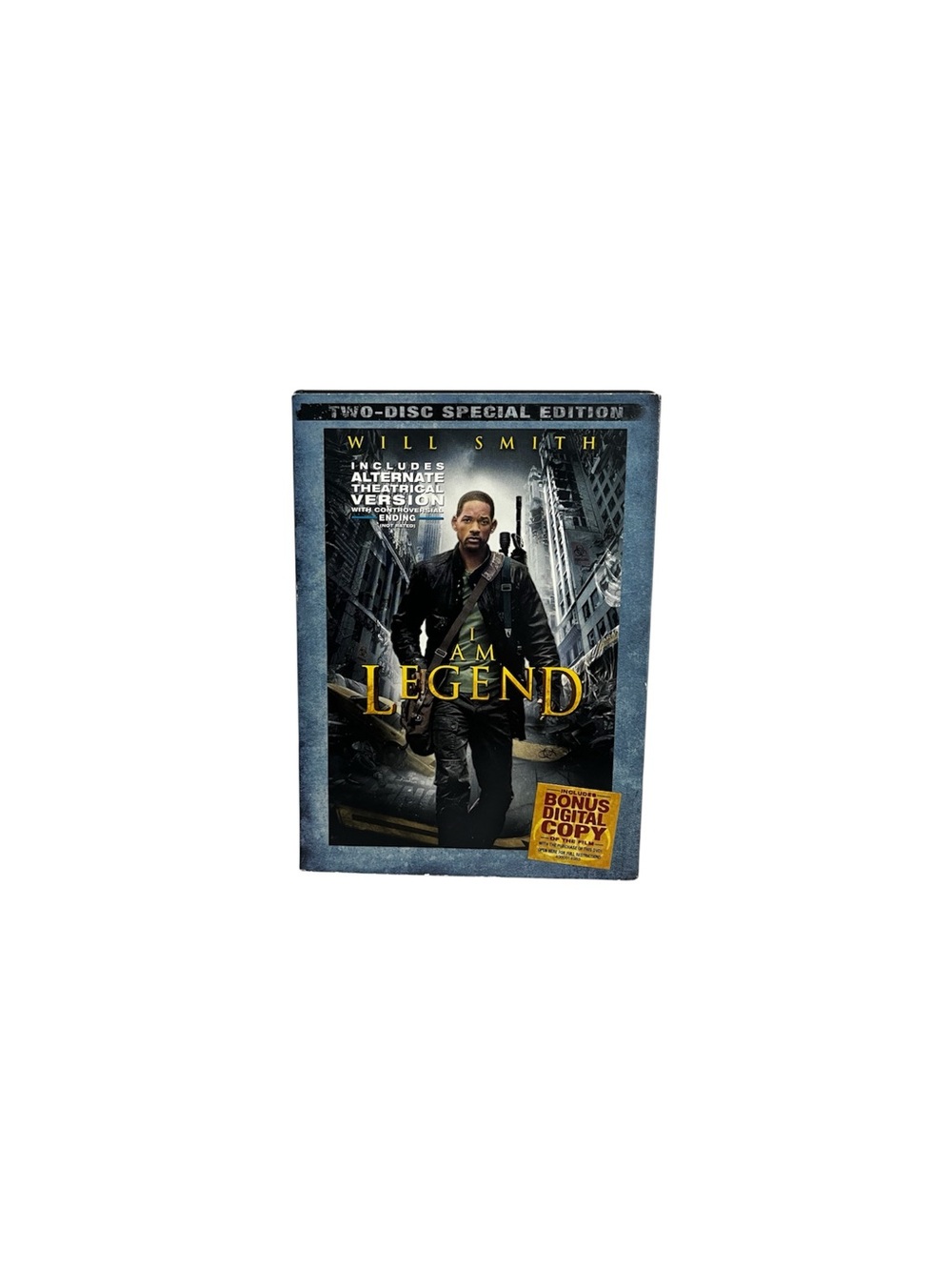 I Am Legend (DVD, 2007, Widescreen, 2-Disc Special Edition) Slipcover & Insert